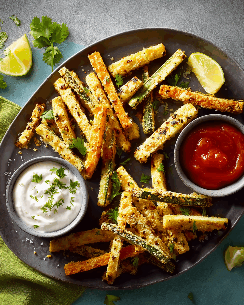 Air-Fryer-Gemüsesticks – Knusprig, leicht und gesund