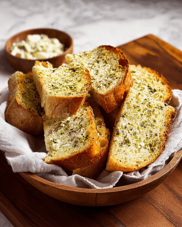 Knoblauchbrot-Aufstrich – Würzig, buttrig und aromatisch