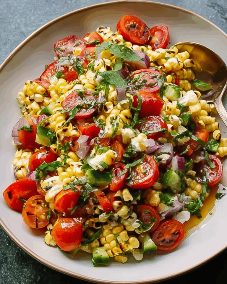Gegrillter Mais-Salat – Sommerlich, frisch und voller Aroma