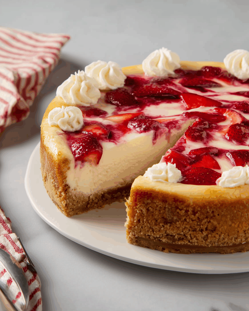 Erdbeer-Käsekuchen: Ein zeitloser Dessertklassiker