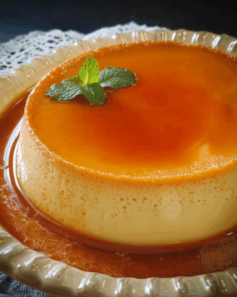 Cremiger Karamell-Flan – Der zartschmelzende Dessertklassiker