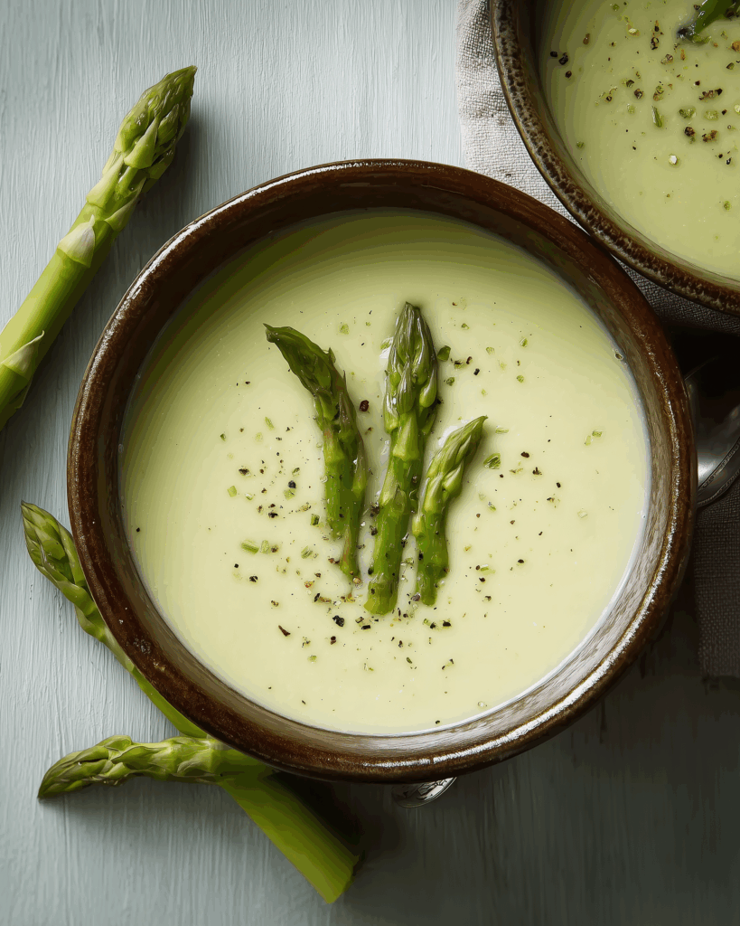 Spargelcremesuppe – Samtig, frisch & klassisch