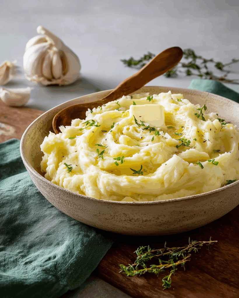 Knoblauch-Kartoffelpüree – Der cremige Klassiker mit dem gewissen Etwas