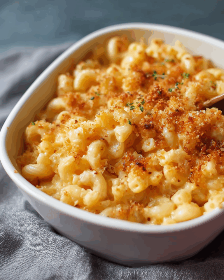 Hausgemachtes Mac and Cheese – Cremig, käsig & unwiderstehlich