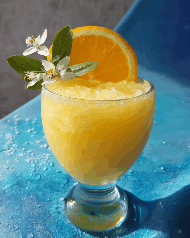 Wodka-Slush – Eisig, fruchtig & sommerlich erfrischend
