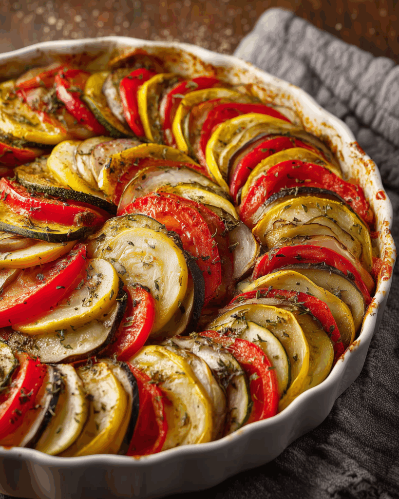Knusprige Ratatouille – Buntes Gemüsegericht für jede Gelegenheit