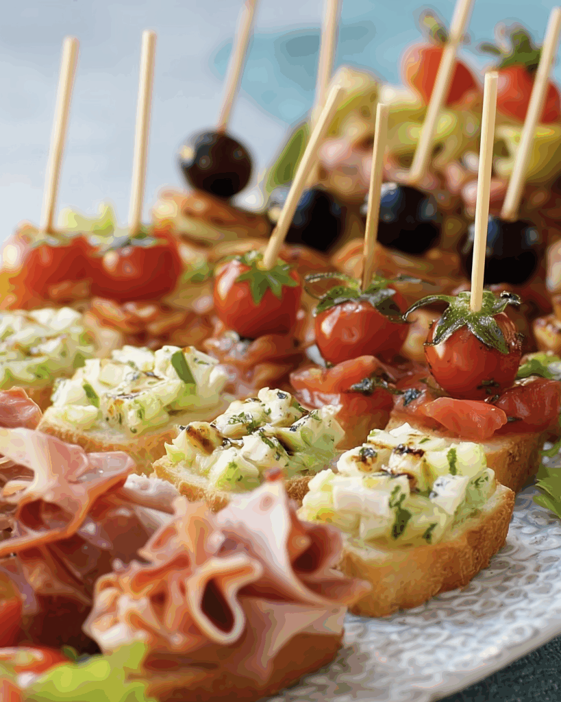 Kalte Häppchen für deine Party – bunt, lecker & vielseitig