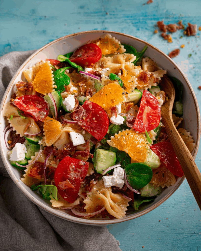 Mediterraner Nudelsalat – Bunt, Frisch & Vielseitig