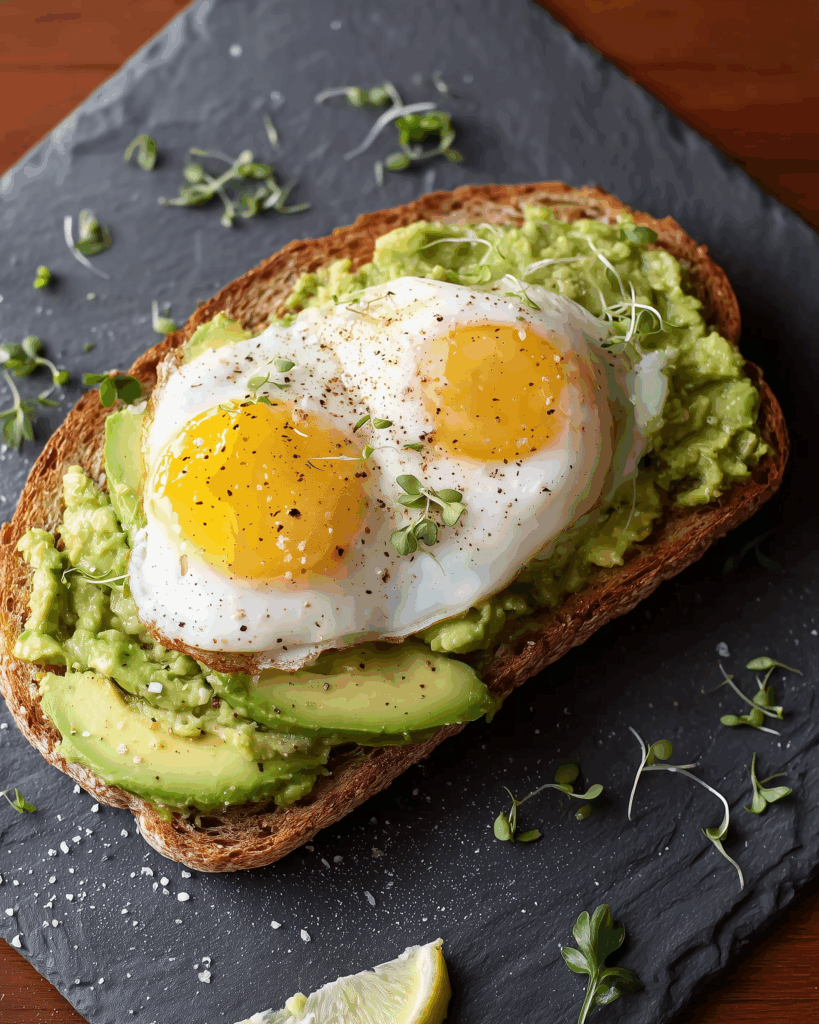 Avocado-Toast mit Ei – Frühstücksliebling mit Superfood-Power