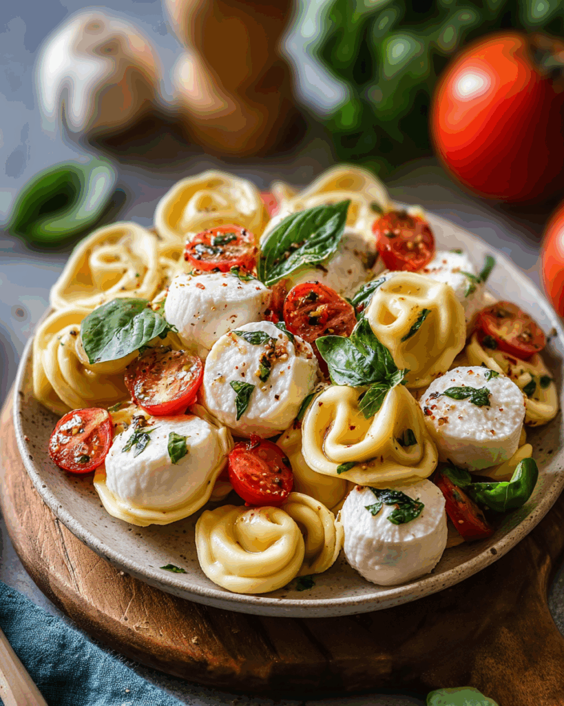 Käse‑Tortellini mit Sommergemüse – Cremig, leicht & bunt