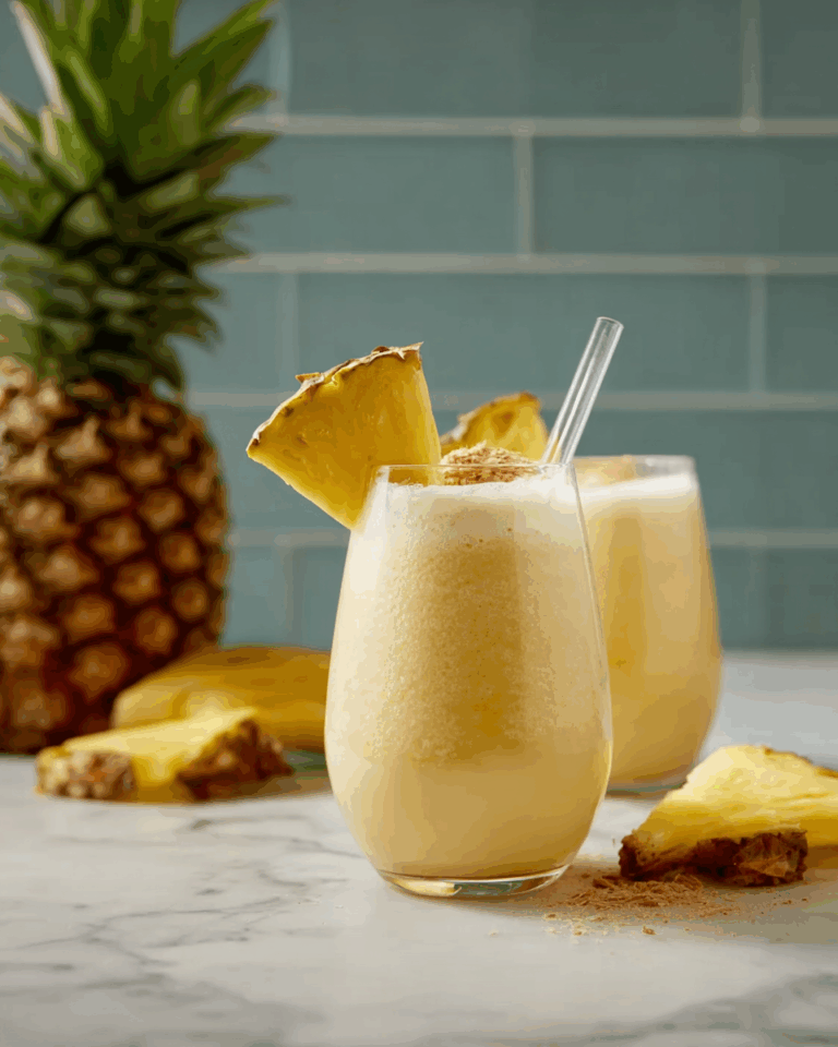 Ananas-Bananen-Smoothie – Tropischer Genuss voller Vitamine und Energie