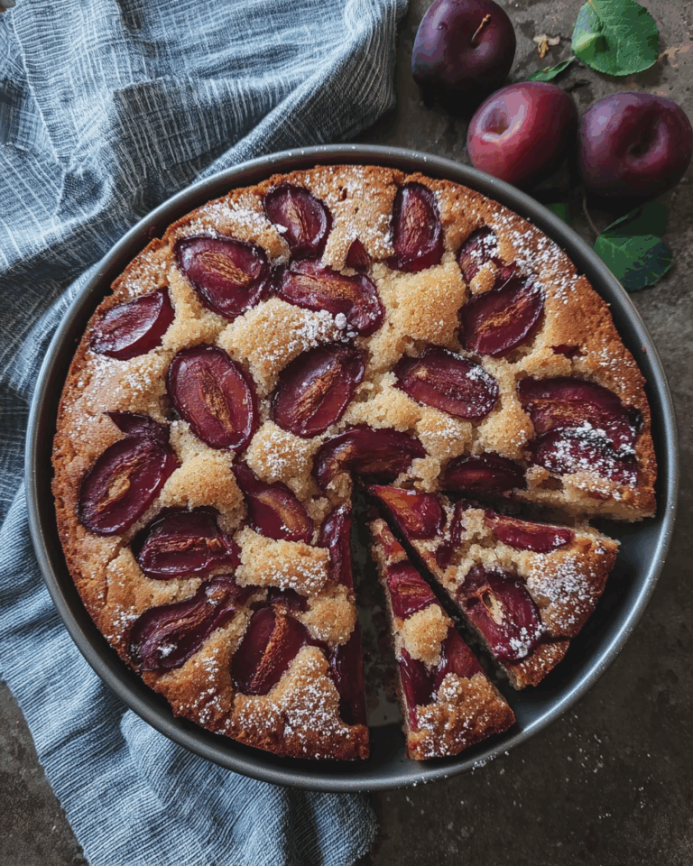 Einfacher Pflaumenkuchen – Saftig, fruchtig und schnell gemacht