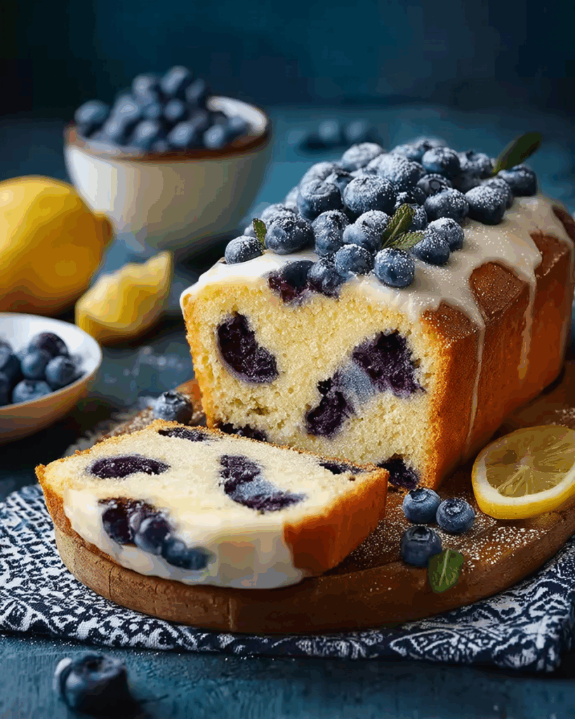 Leichter Joghurtkuchen mit Blaubeeren & Zitrone – Saftig, frisch & unkompliziert