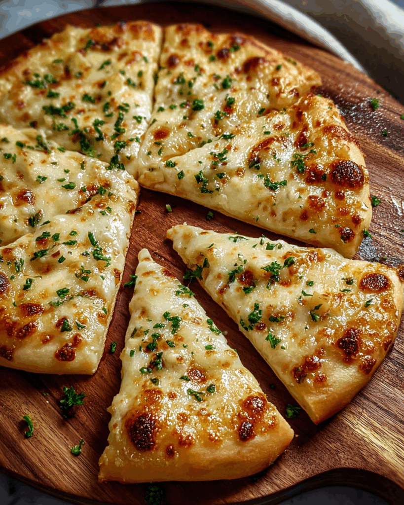 High‑Protein Käse‑Knoblauch‑Pizza – Saftig, Proteinreich & Natürlich Käselastig