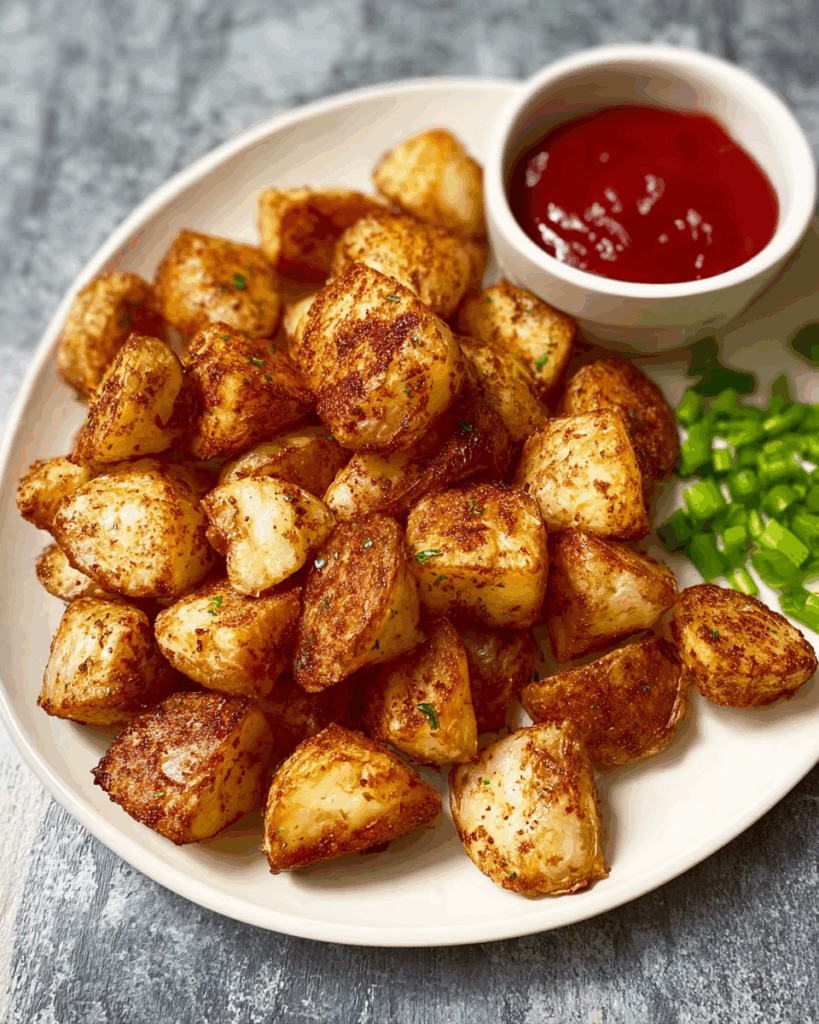 Crispy Air Fryer Potato Bites – Knusprig, Fluffig & Schnell