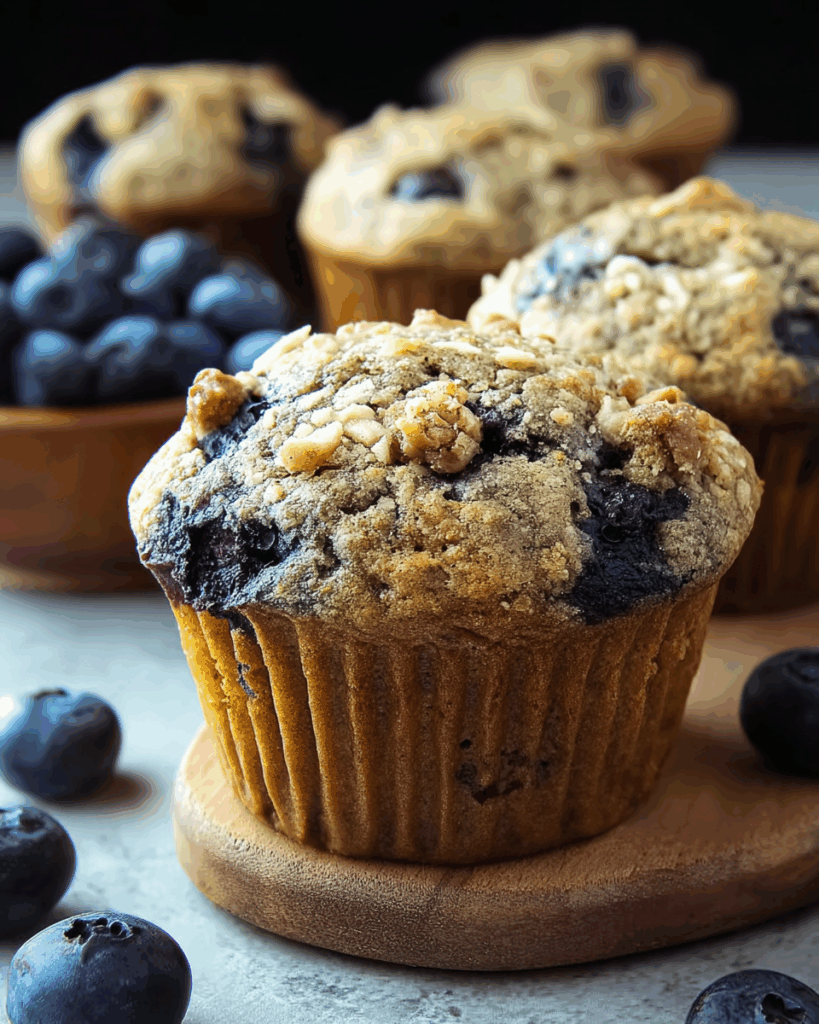Gesunde Blaubeer-Muffins mit Nüssen: Nahrhafter Genuss für jeden Tag
