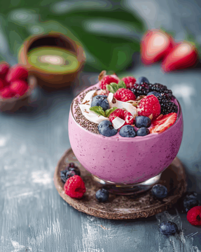 Quark Bowl mit Beeren – Proteinreiche Frühstücksbowl für jeden Tag