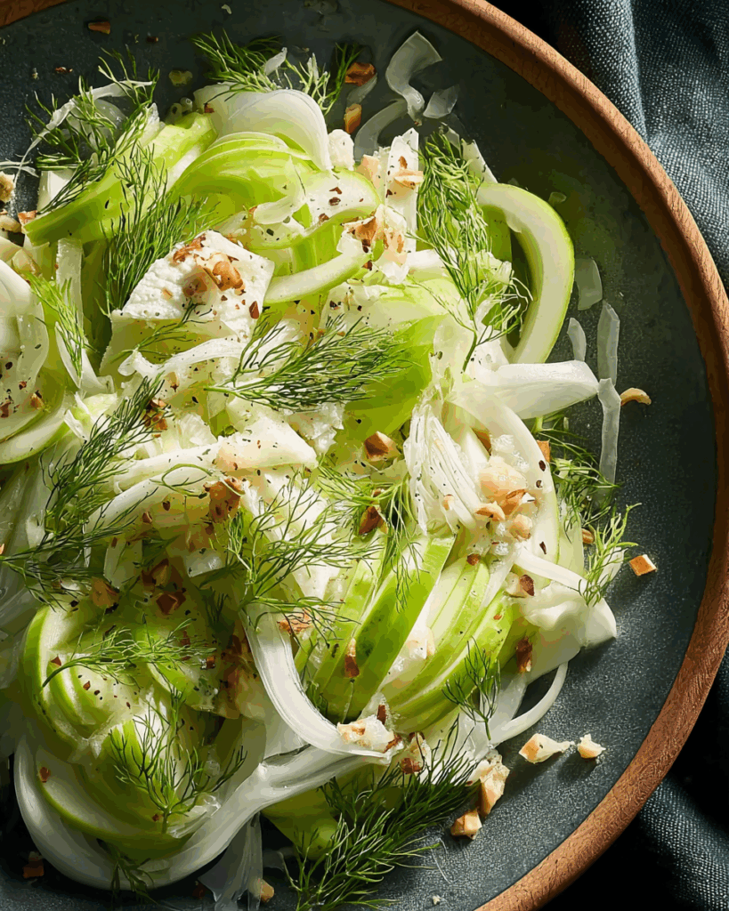 Apfel-Fenchel-Salat – Frisch, knackig und aromatisch