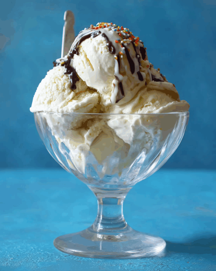 Fünf-Zutaten-Eiscreme – Einfach, Cremig & Schnell
