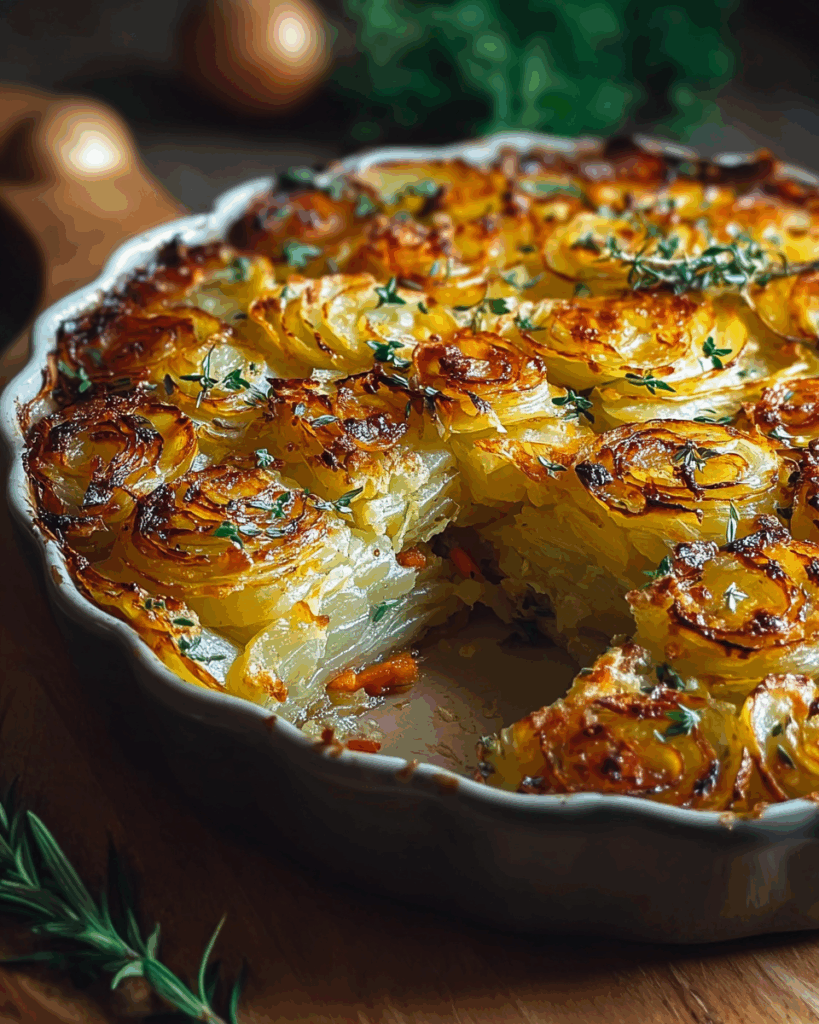 Vegetarischer Kartoffelauflauf: Ein herzhaftes Wohlfühlessen für jede Gelegenheit