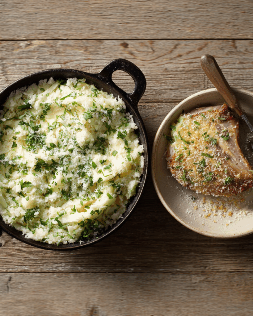 Gebackener Kohlrabi mit Mandel-Petersilien-Kruste: Ein vegetarischer Genuss