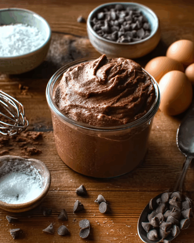 Cottage-Cheese-Brownie-Teig – Cremig, Eiweißreich & Ohne Backen
