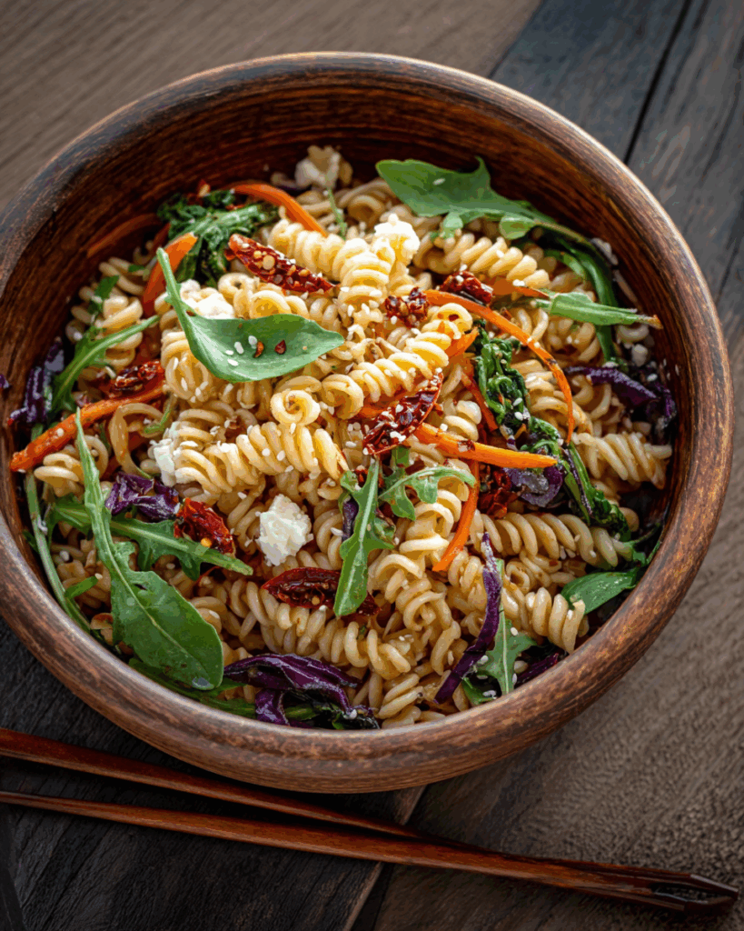 Sommerlicher Italienischer Nudelsalat – Vegan & vielseitig