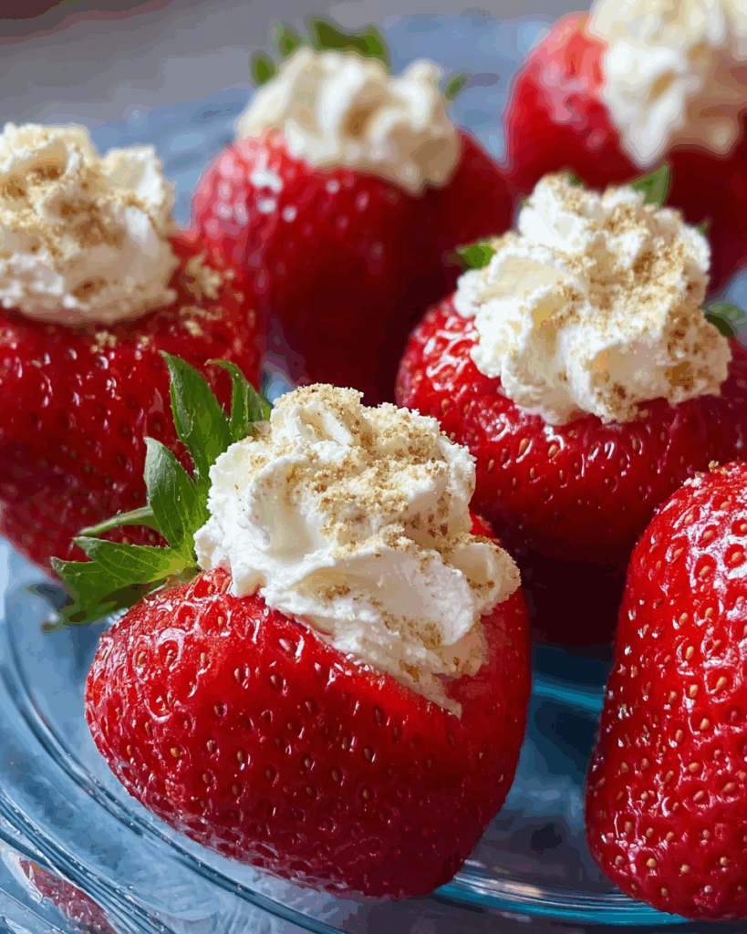 Erdbeer-Cheesecake-Bites: Ein fruchtiger Genuss im Miniformat
