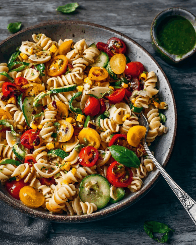 Mexikanischer Nudelsalat mit Chipotle‑Sauce – Bunt, würzig und vielseitig