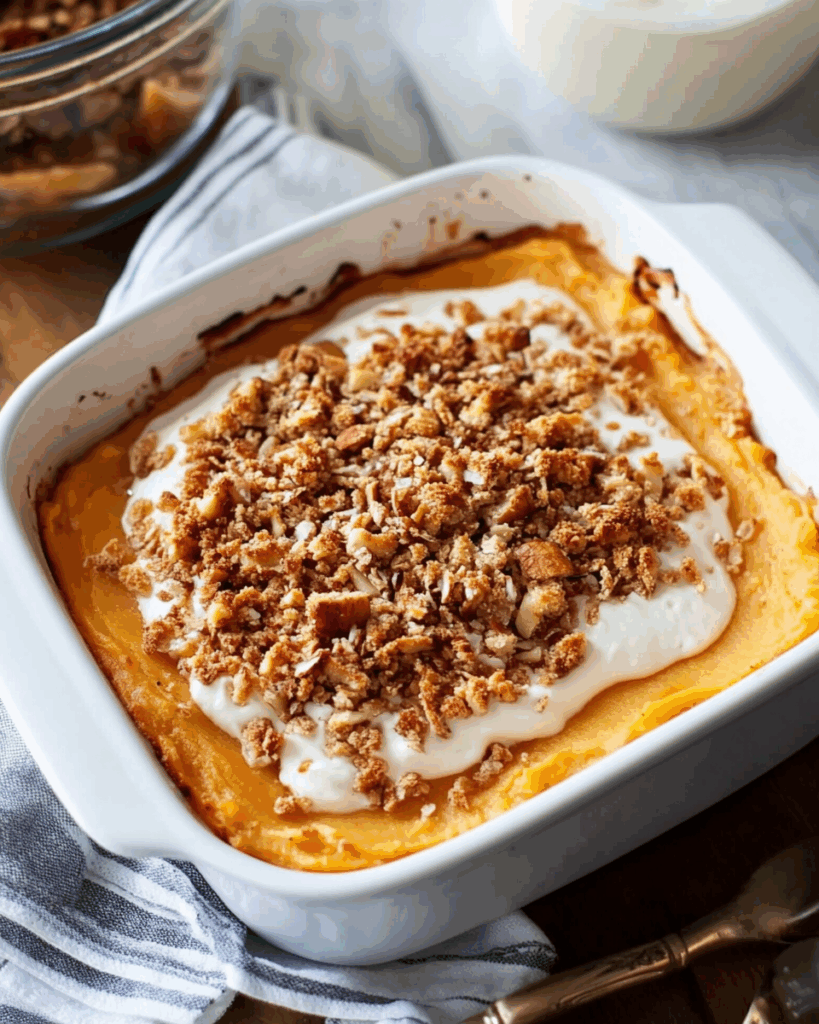 Veganes Süßkartoffelauflauf: Ein Fest der Aromen