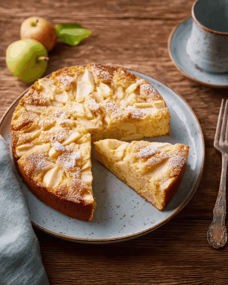 Französischer Apfelkuchen: Ein Einfaches und Aromatisches Dessert für Alle Gelegenheiten