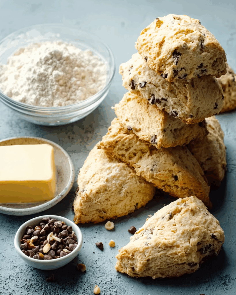 Haselnuss-Schokoladen-Scones – Ein himmlisches Gebäck