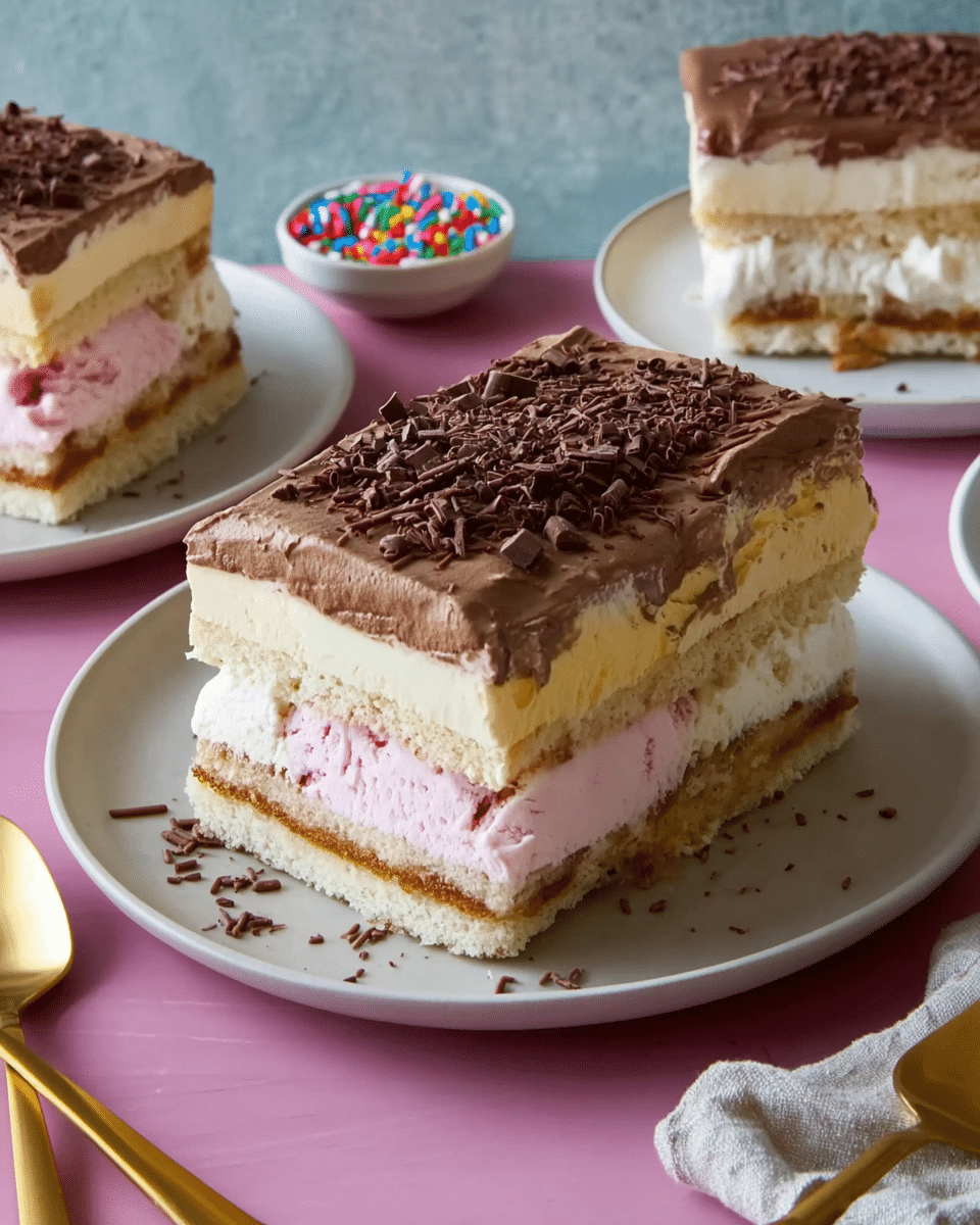 Elegantes Kuchen Aus Eis Bild