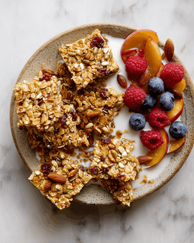 Süß-salzige Ahorn-Granola-Rinde – Ein unwiderstehlicher Snack mit nussigem Crunch