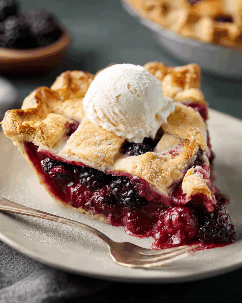 Schwarzwälder Brombeer-Pie: Ein Klassiker der amerikanischen Backkunst
