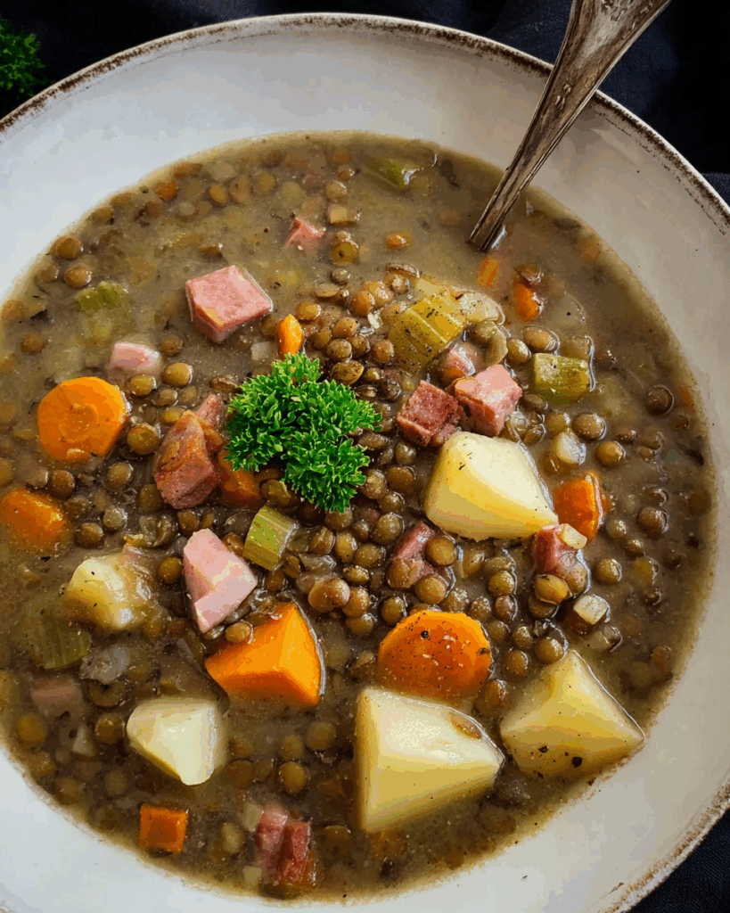 Omas Linsensuppe – Herzhaft & Hausgemacht