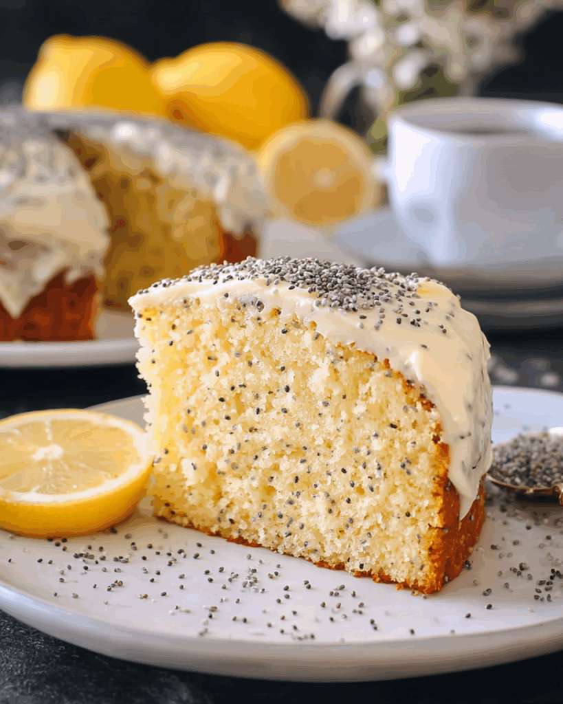 Zitronen-Mohn-Kuchen – Ein fruchtig-frischer Genuss