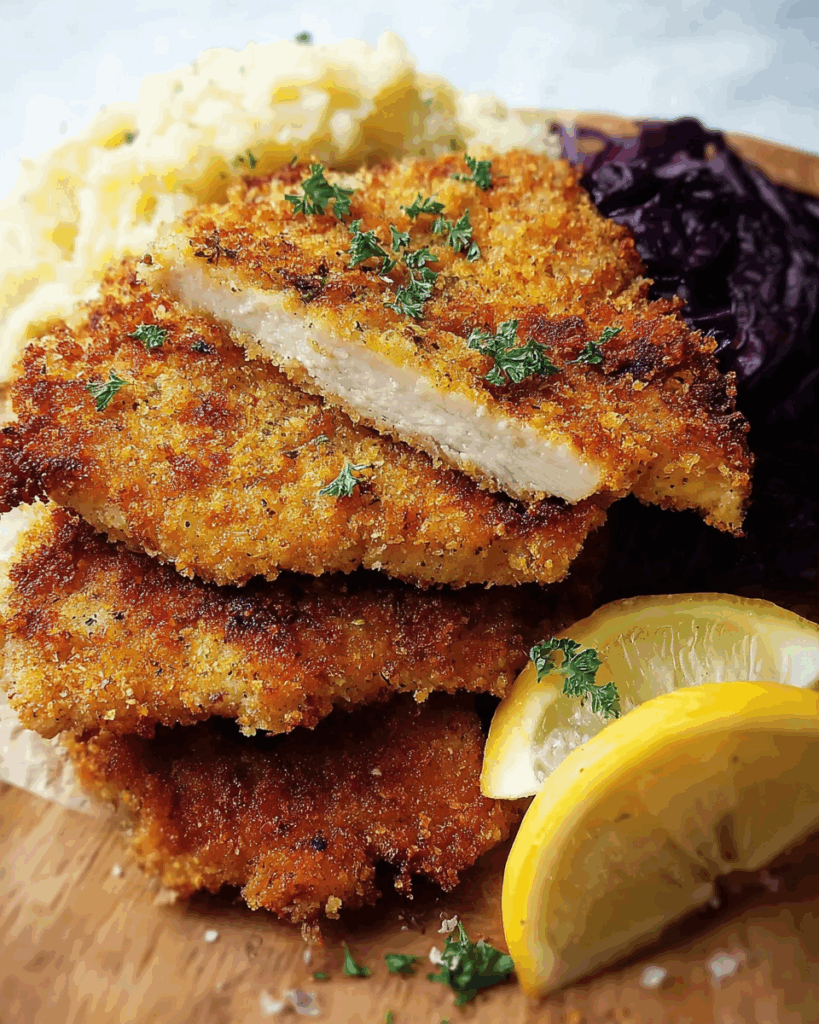 Air Fryer Schweineschnitzel – Eine moderne Variante eines deutschen Klassikers