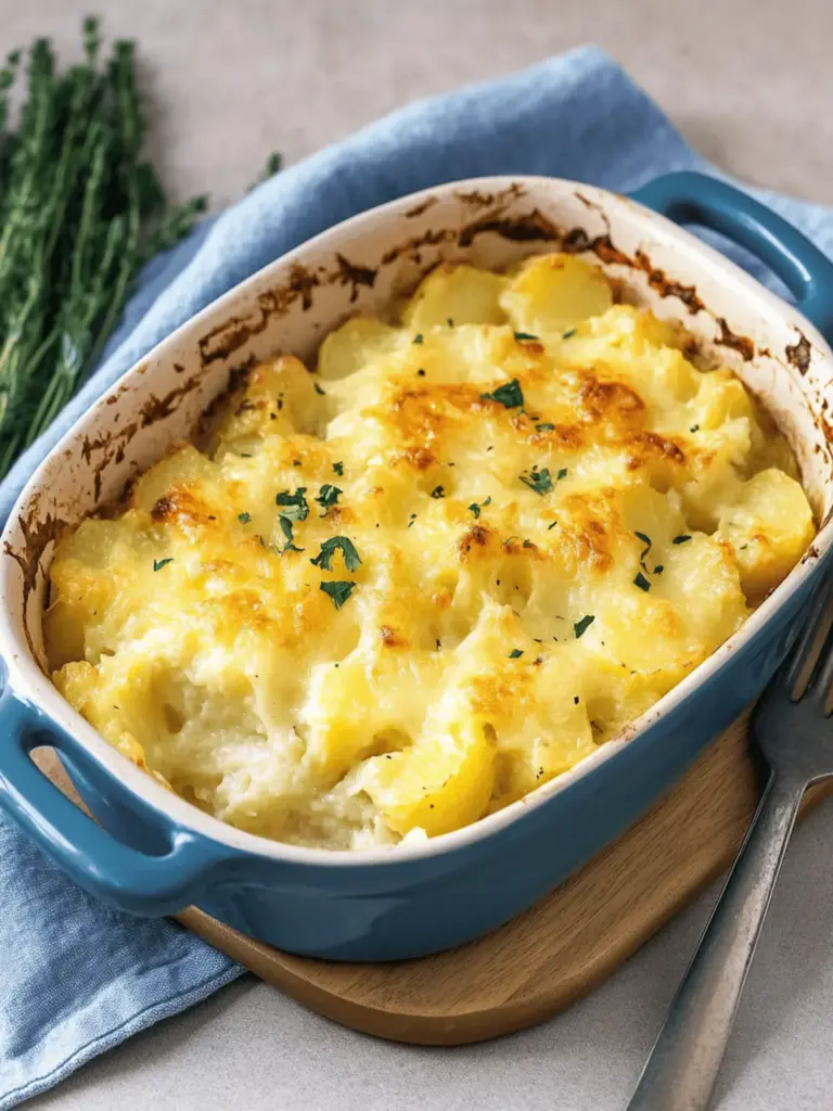Cauliflower casserole with potatoes – quick and easy casserole recipe