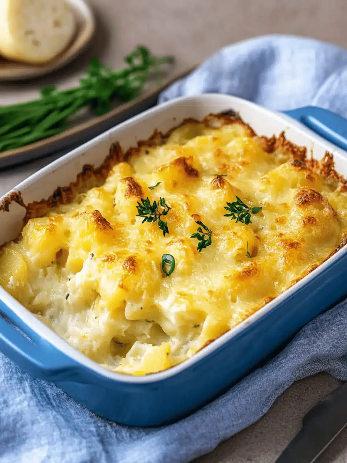 Cauliflower casserole with potatoes – quick and easy casserole recipe