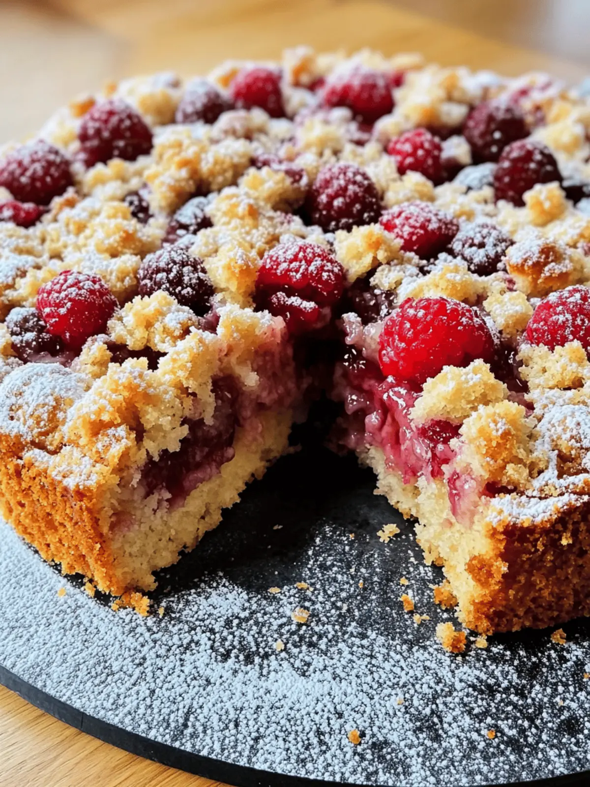 Pflaumenkuchen mit Streuseln