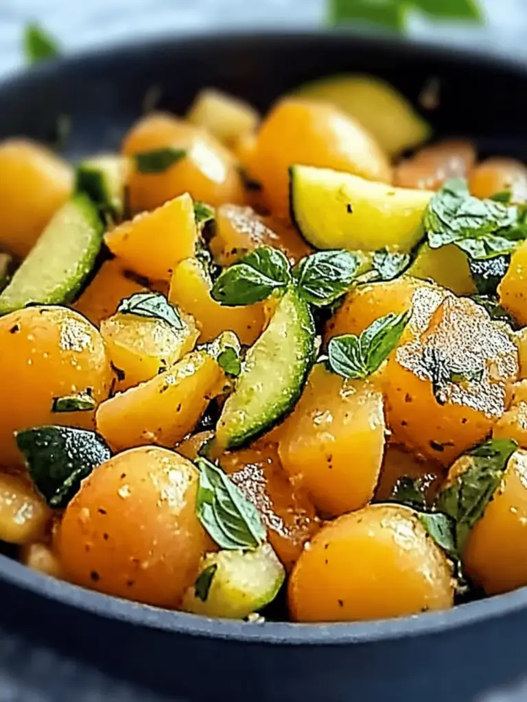 Zucchini-Kichererbsen-Pfanne