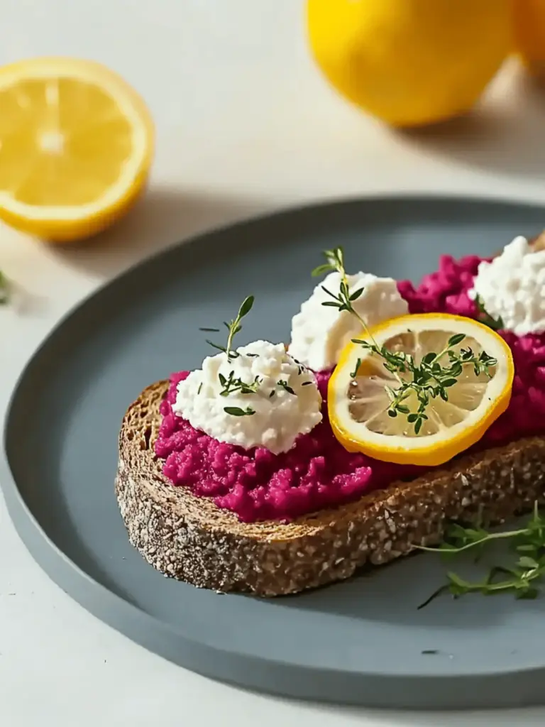 Der cremige Rote-Bete-Aufstrich mit Frischkäse