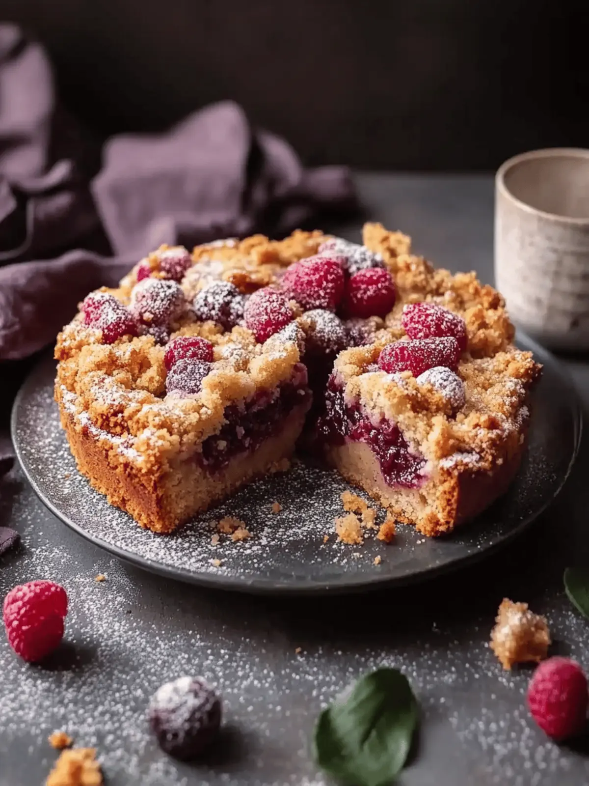 Zwetschgenkuchen mit Streusel