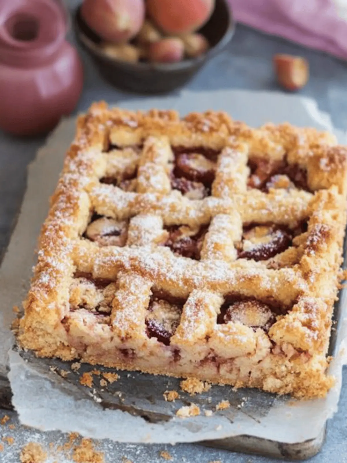 Zwetschgenkuchen mit Streusel