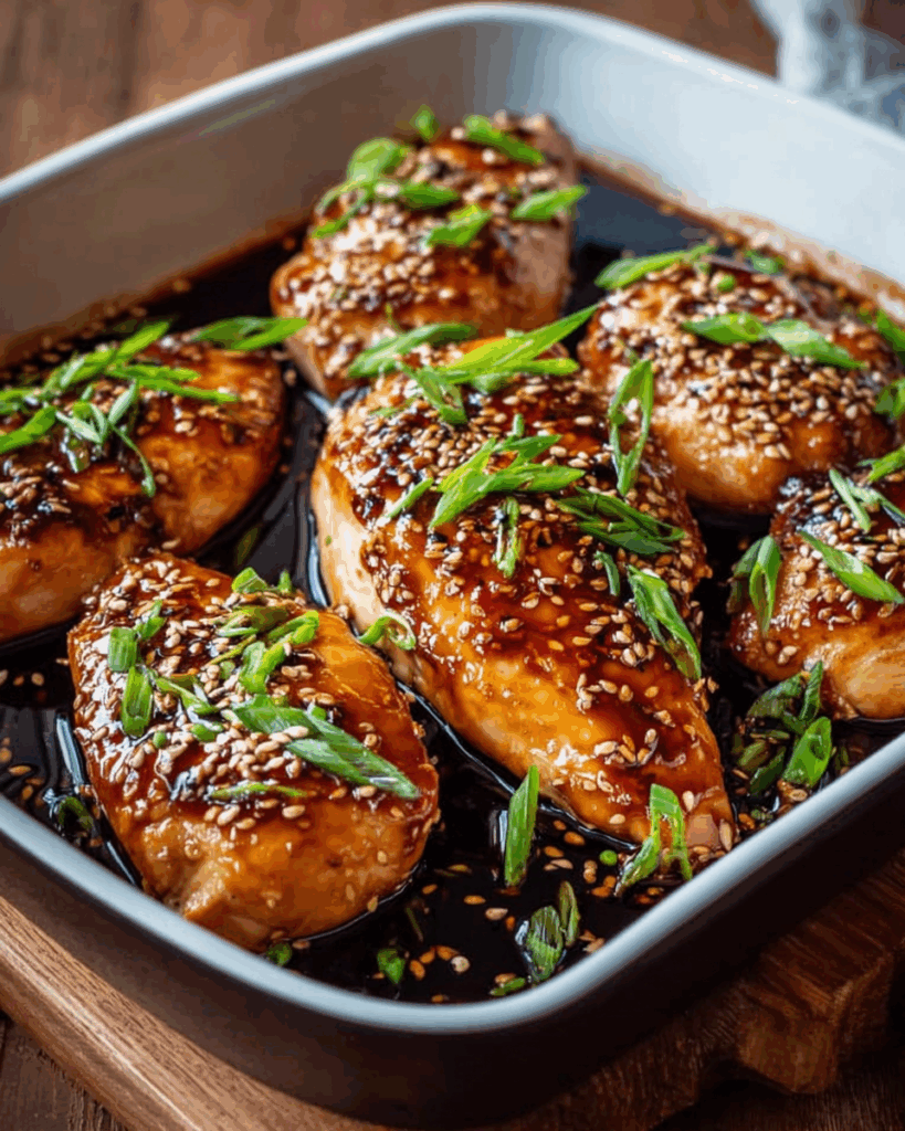 Saftiges Teriyaki-Hühnchen – Ein köstliches und aromatisches Gericht für 4 Personen