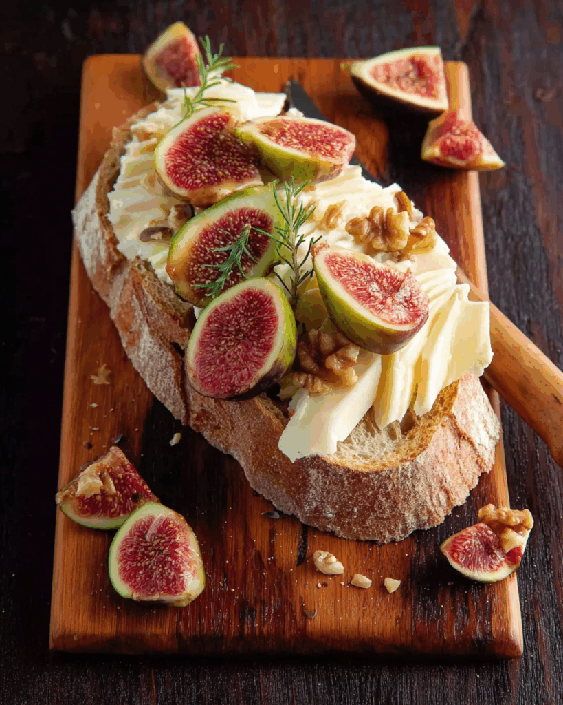 Camembert-Feigen-Brot – Ein raffinierter Genuss für kalte Tage