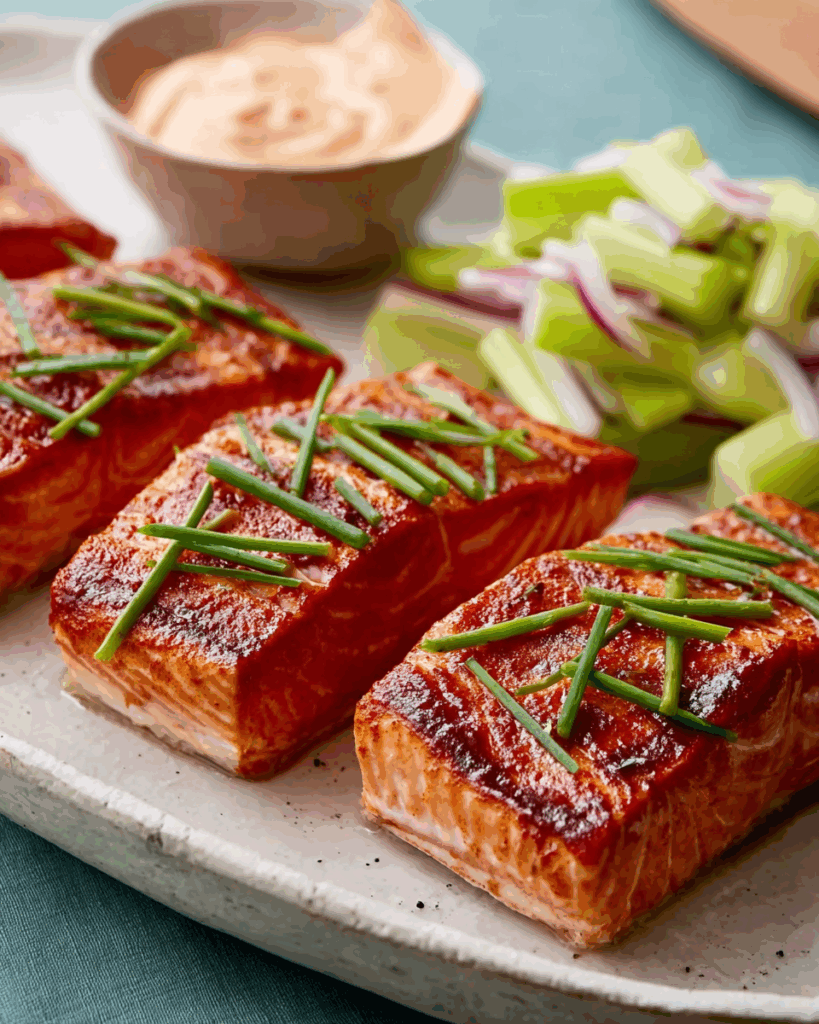 Süß und würzig gegrillter Lachs – Ein harmonisches Zusammenspiel aus Aromen