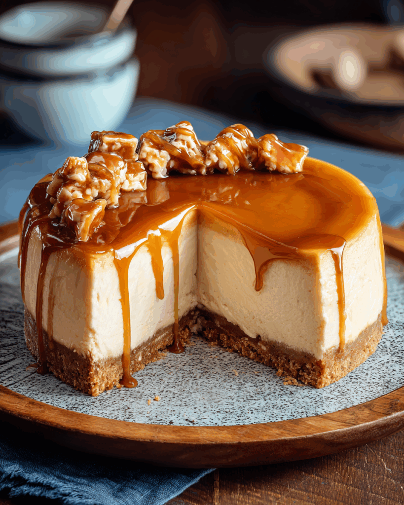 Gesalzener Karamell-Käsekuchen – Ein himmlisches Dessert mit süß-salzigem Twist
