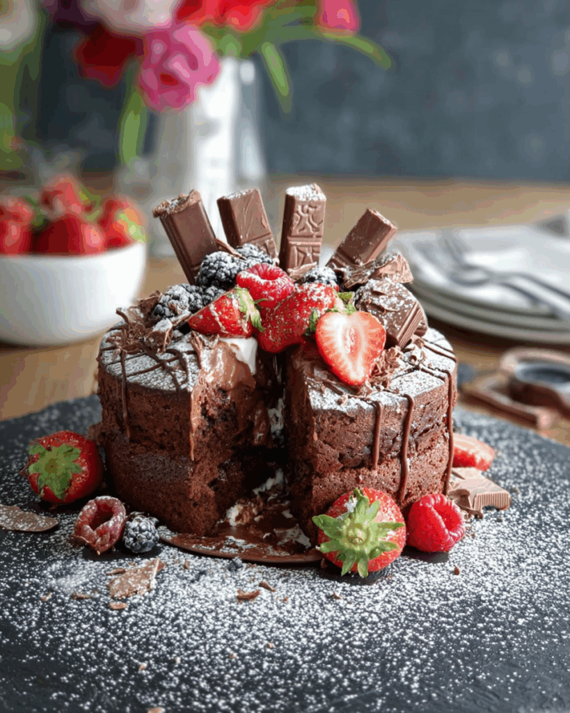 Saftige Brownie-Torte als Mega-Schokoladenbombe – Ein himmlisches Genusserlebnis